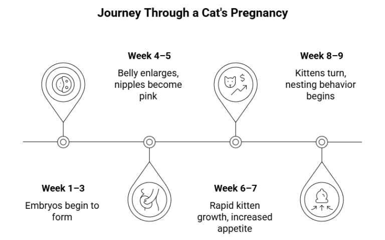 Image showcasing Pregnant Cat Nipples Vs Normal: Clear Signs & Care