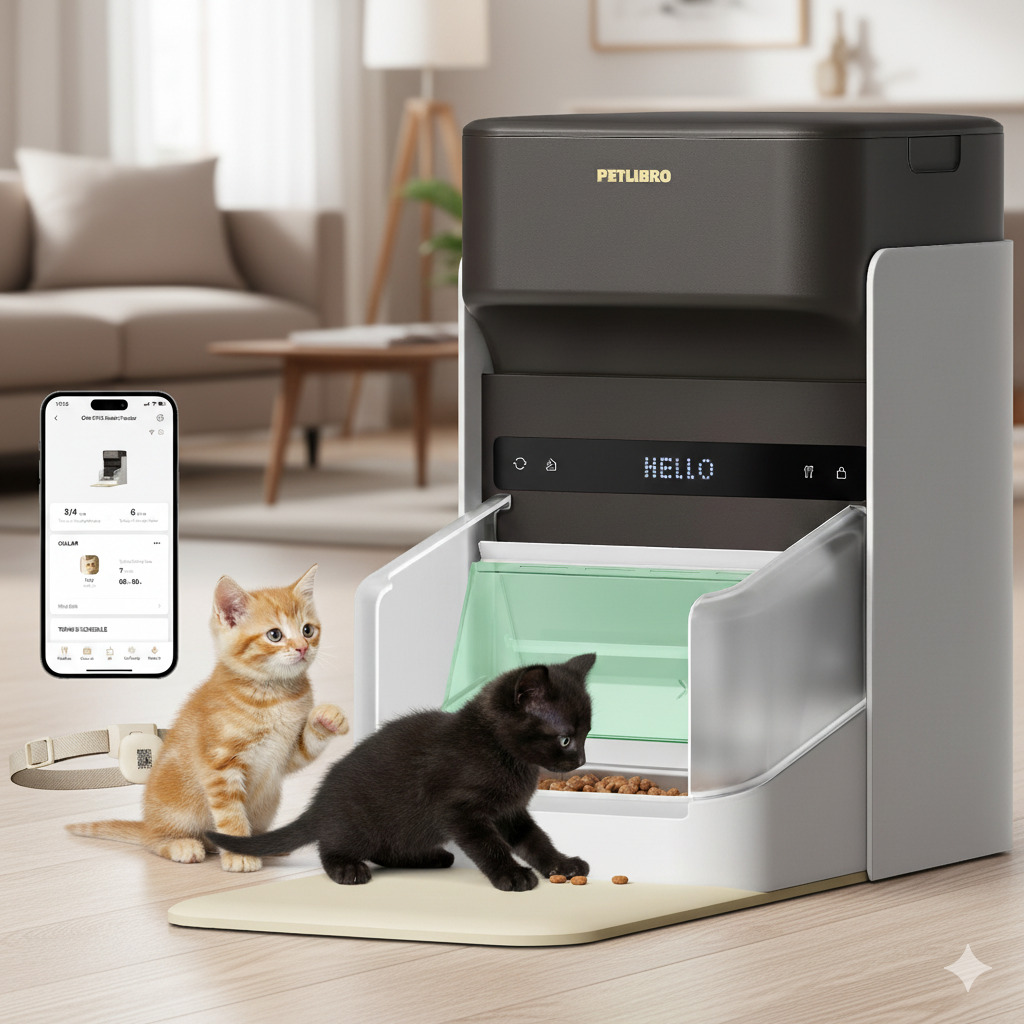Best automatic cat feeder PETLIBRO-RFID-Automatic-Cat-Feeder