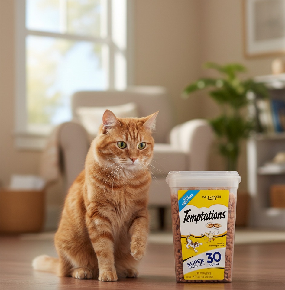Temptations Classic Crunchy and Soft Cat Treats