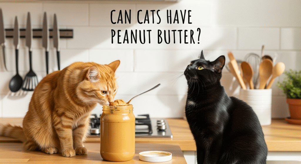 can cat have peanut butter