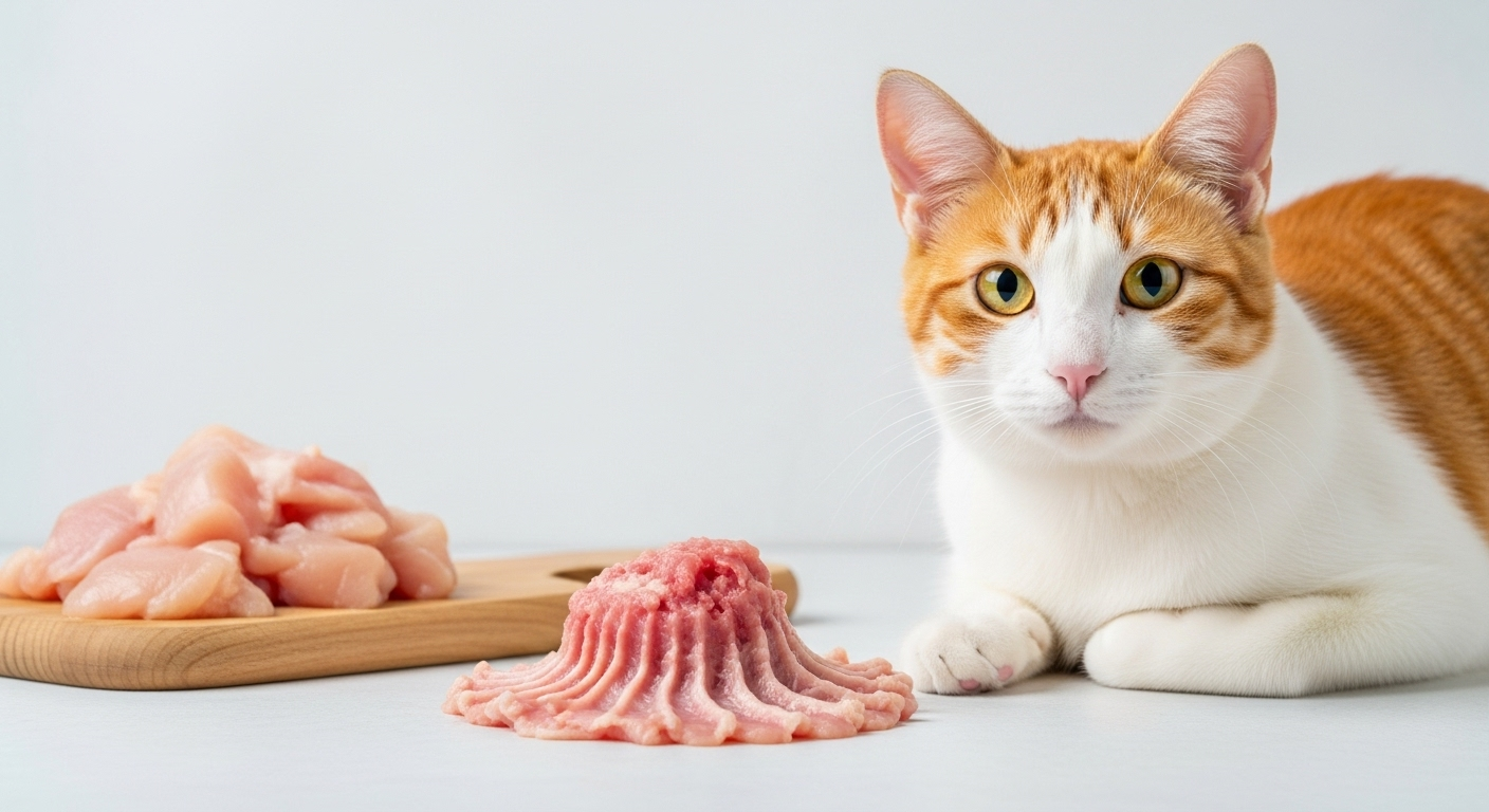 how much raw chicken can eat