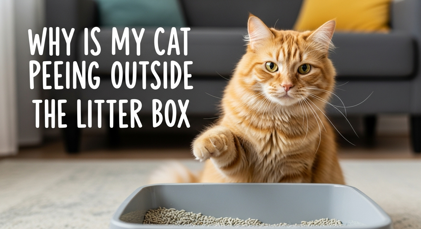 why is my cat peeing outside the litter box