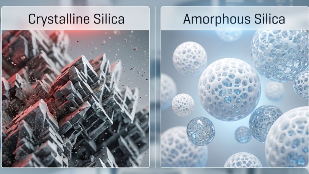 How silica cat litter is made.